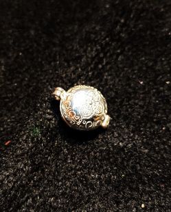 純銀 心咒嘎屋 吊飾( S )