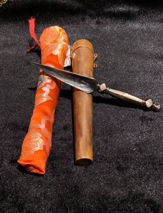 不丹鐵普巴杵(刺繡套)